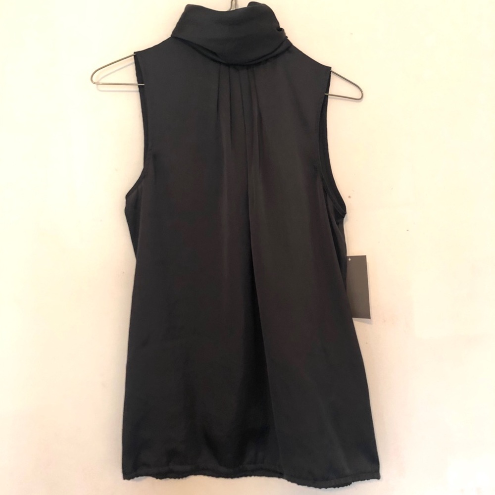 Zara Basic Turtleneck Sleeveless Top